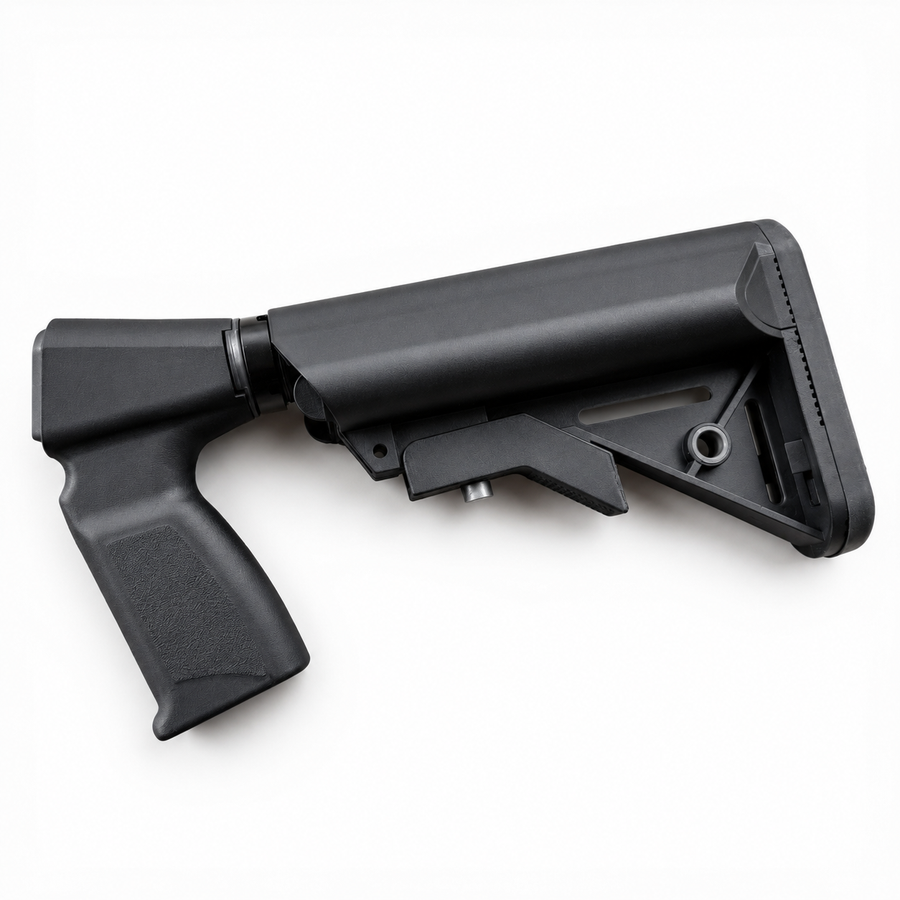 Tactical Shotgun Grip w/ Delta Stock Combo for Remington 12GA 870 & TAC-14
