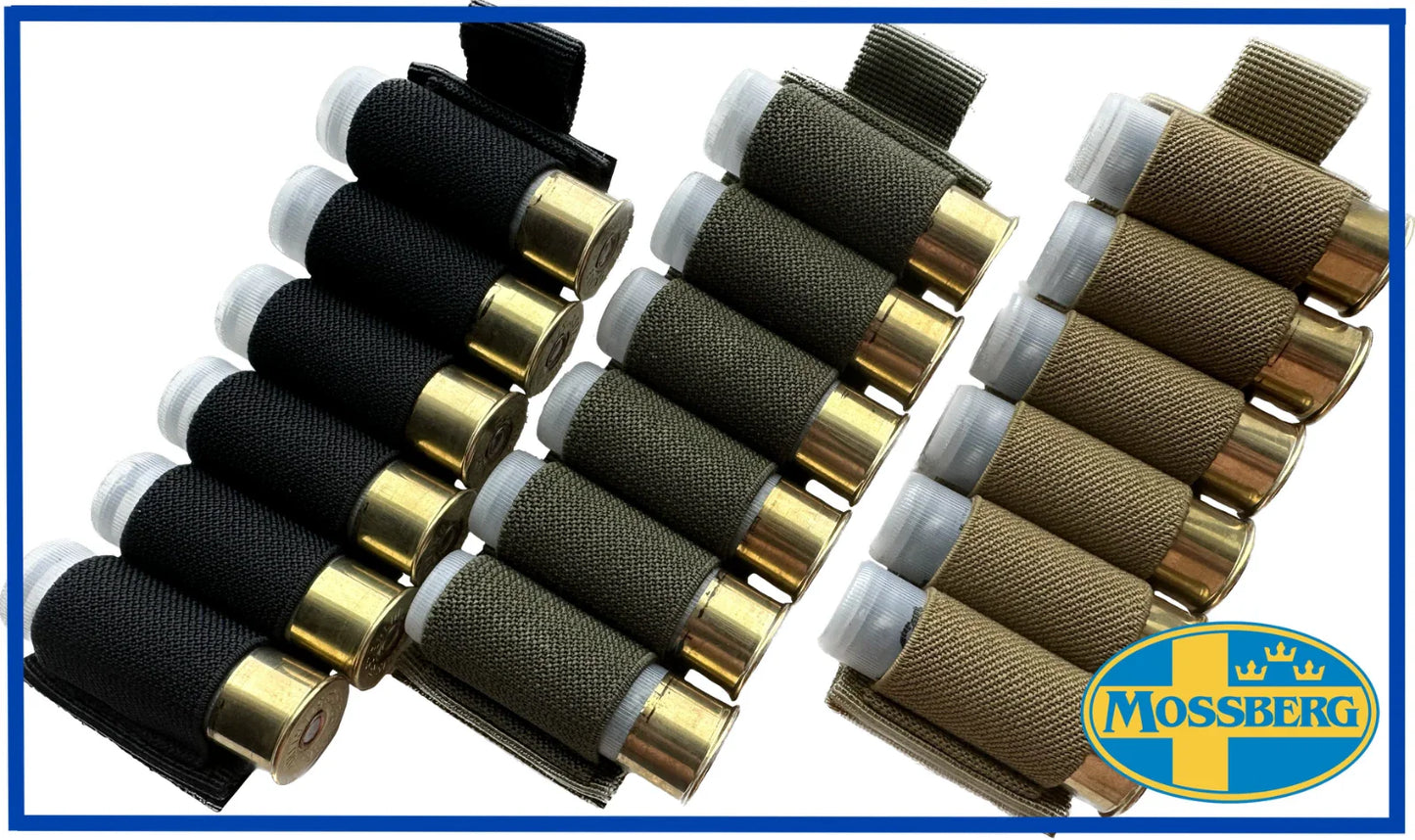 Mossberg 500 590 & 88 Maverick Series 12 Gauge Shotgun Tactical Shell Holders (Pack of 3)
